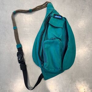 KAVU Teal Sling Bag
